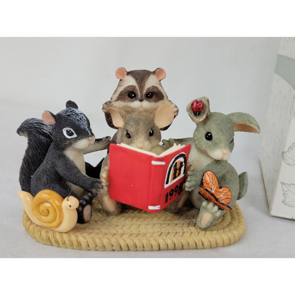 Charming Tails Fitz & Floyd A Collection of Friends Signed Dean Griffin 1998 - Picture 2 of 7
